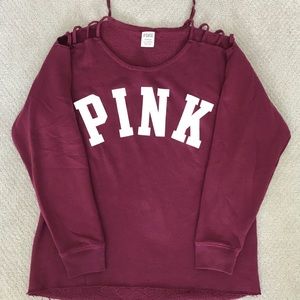 Burgundy PINK Sweater